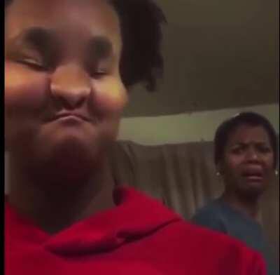 A face of true horror