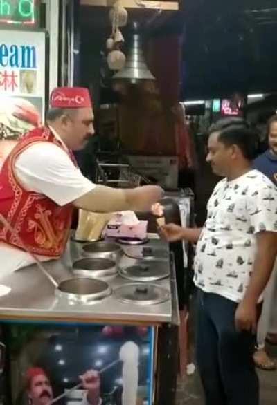 He's having none of it