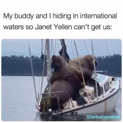 “Janet, are you familiar with maritime law?”