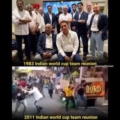 2011 World Cup team reunion 