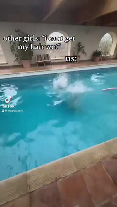 pool day with friends