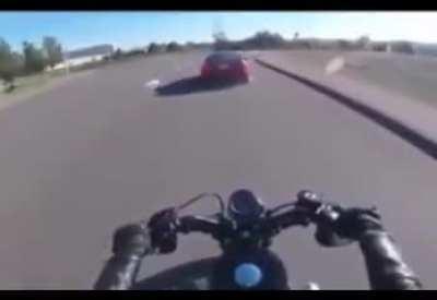 WCGW Mother to son on motorcycle: 