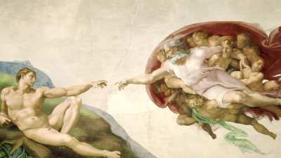 Transformei a obra de Michelangelo 