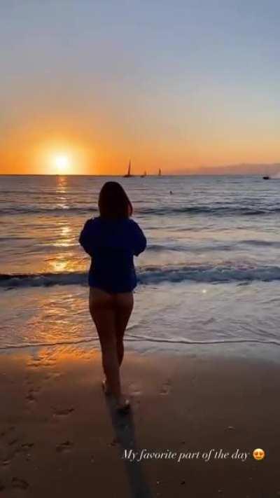 Sun looks so beautiful here.