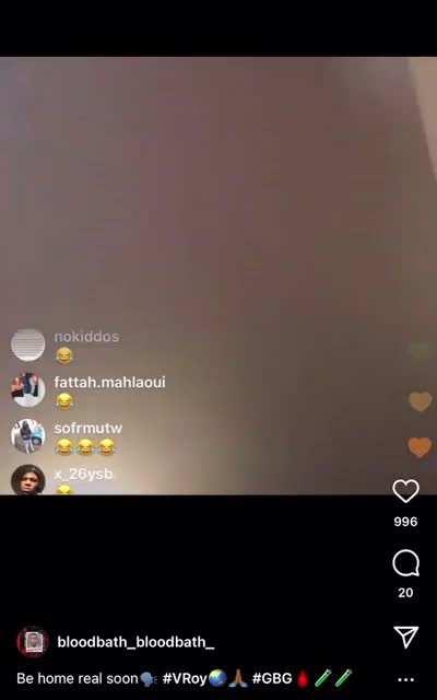 King Von on the phone with Bloodbath sending money to all the bds in jail.