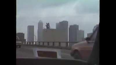 May 1989 Drive on I-45 From Hobby to Northwest Mall