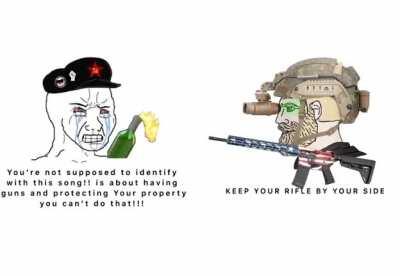 KEEP YOUR RIFLE BY YOUR SIDE