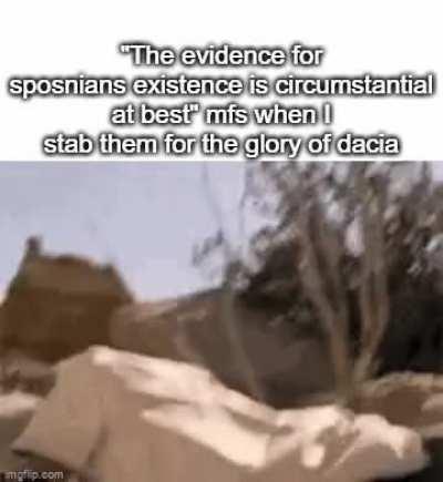 Ave true to Sposnian