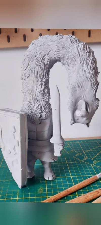 My Lesser Dog sculpture