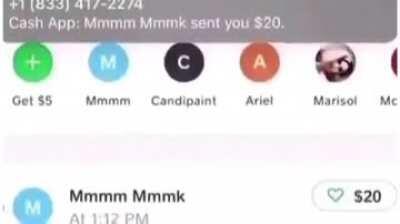 Why did she even need 20 dollars if she already had it🤨🤨