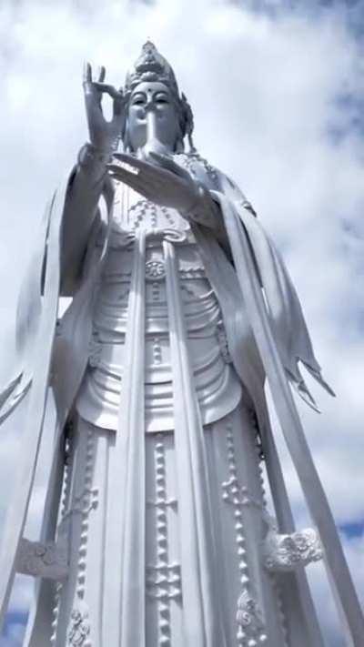 Lady Buddha statue located at Linh Ung Pagoda, Da Nang, Vietnam