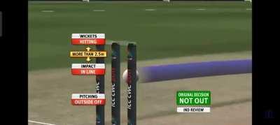 Ek tha jo wicket ke peeche se...