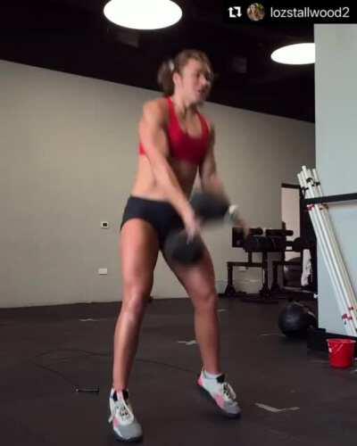 My god Lauren Stallwood is hot  