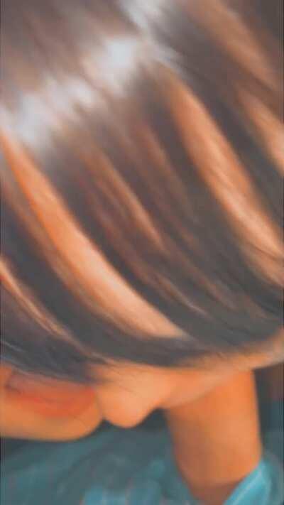 Me and the gf sharing a cock (OC)