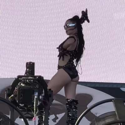 Showing ass at Coachella