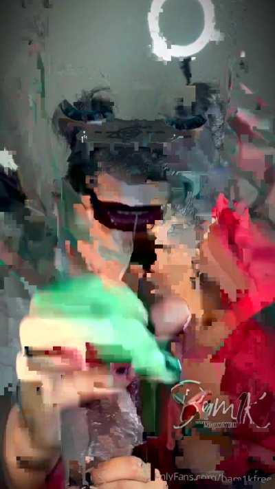 Rocking Rough With Them Afro Puffs