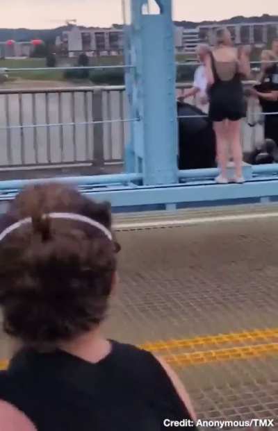 New angle of Cops in Cincinnati, OH brutalizing protestors at gunpoint