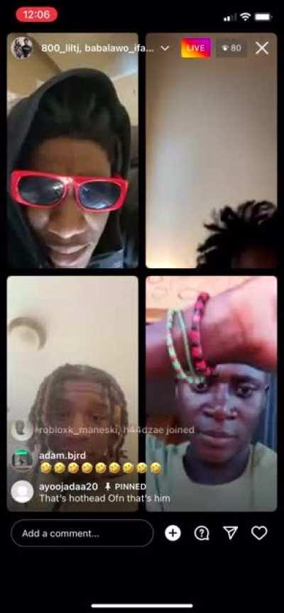 This whole live was crazy😭