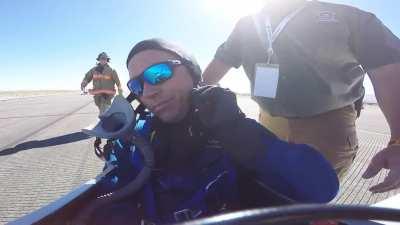 Accident involving F1 racer, ‘Hot Stuff’ and a fellow competitor’s airplane during the Reno Air Race Gold Final start on 9/18/2016