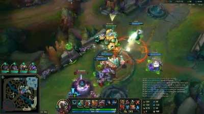 Bad game with troll adc, forced me to learn basic video editing skills. Old school meme style.