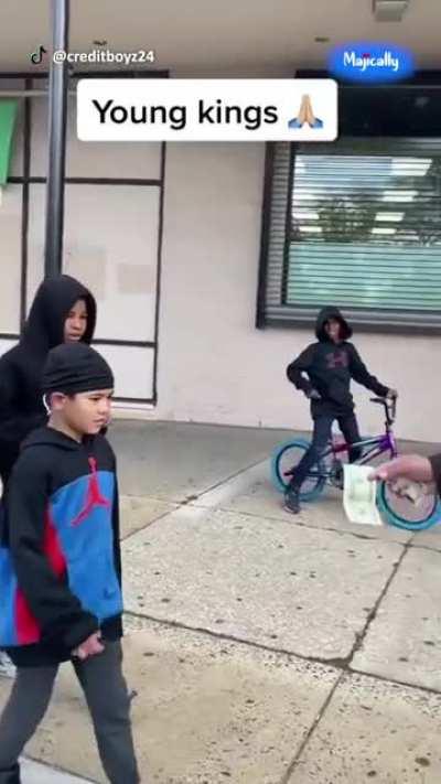 Young kids raised well