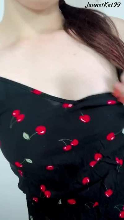 “Nip slip” in my comfy sundress