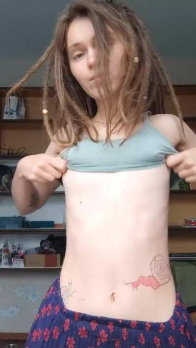 I hope you enjoy my boobs for dinner