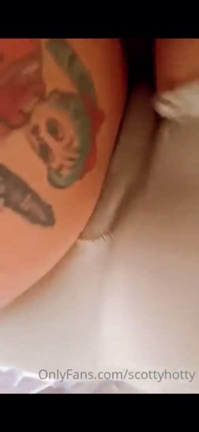 Scotty wet ass pussy poking