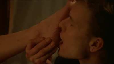 Sienna Guillory - foot worship scene in 