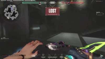 After somewhat clipping on something on B site, I am now immune to the bomb and molotov based abilities.