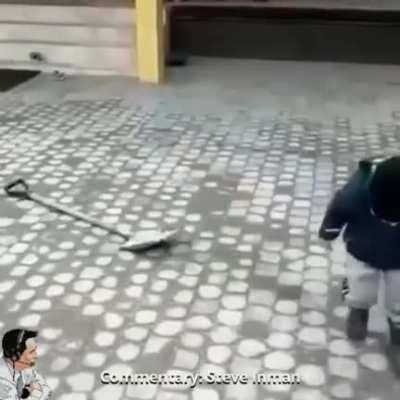 And the shovel strikes back ladies and gentleman