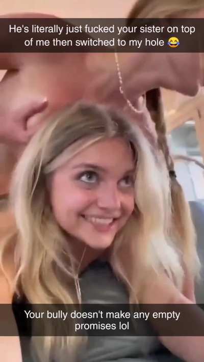 Sister and GF at the same time