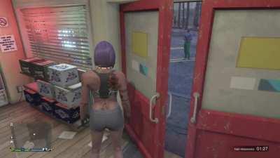 He thought he was gonna get me behind my own car 🤣🤣😂