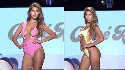 swimsuit and sideboob