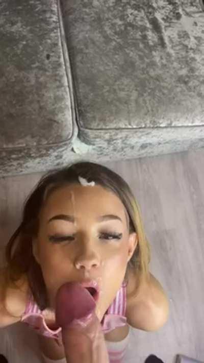 She was a UK slut who loved big dicks. She wanted to share her wildest fantasies with the world, so she joined OnlyFans. She was ready to cum hard with big dicks and cumshots all over her face. Follow her now to see the