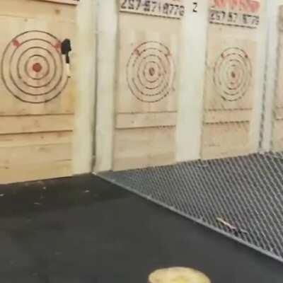 WW1 Russian soldiers preferred to fight hand-to-hand with this shovel rather than fighting knife because of the longer reach. So somebody axe her about her shovel!