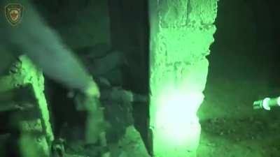 An SDF raid on an ISIS hideout in Syria