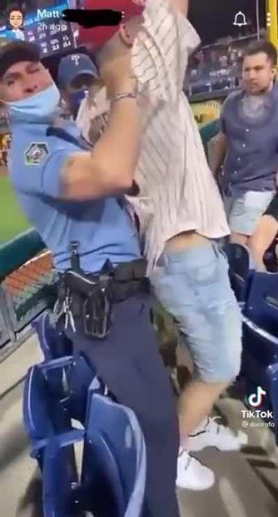 He was fast but not fast enough to get away from the guards.