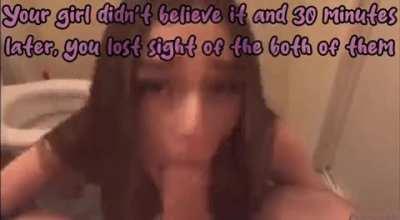 your girl knew he was lying and only wanted to prove it, what do u think he'll lie about next?