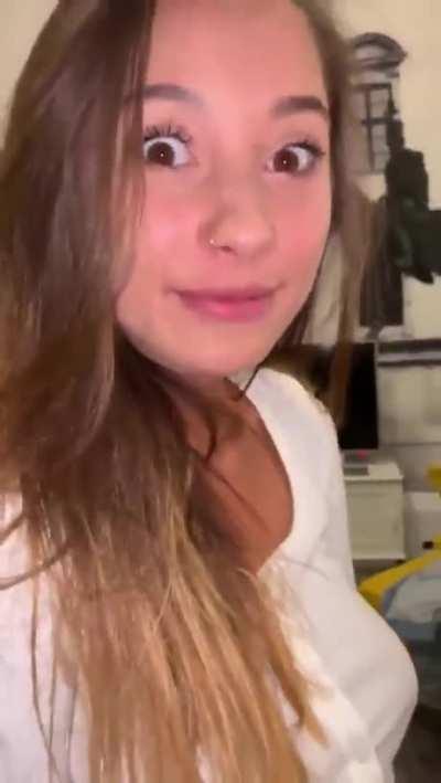 Teasing with Her Tits and Tattoos