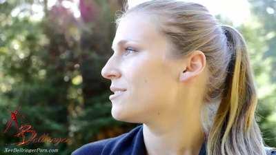 I can not believe how beautiful she is. Every time I see her it surprises me.