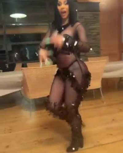 Cardi always brings her A game