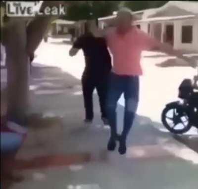 That de-escalated quickly