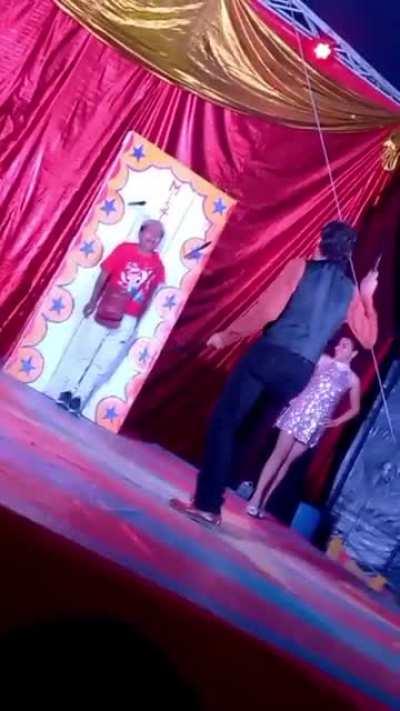 He needs to buy a lottery ticket