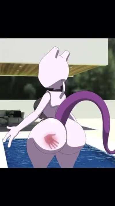 Mewtwo Booty With Cartoon Sound Effects