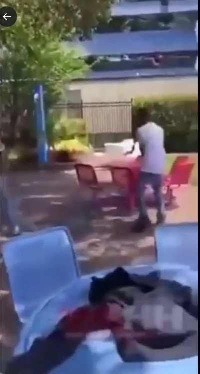 Guy had enough and fucking SNAPS at bully