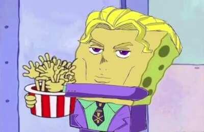 This was audio from the 4Kids JoJo part 4 dub