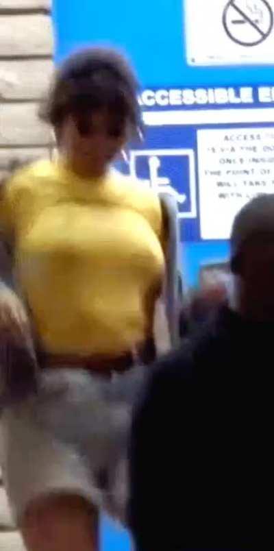 Just a wonderful bounce to her step