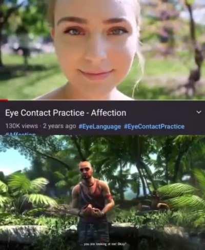 vaas doesn't like the way you're looking at him