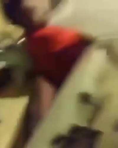 What did that fridge ever do to him?